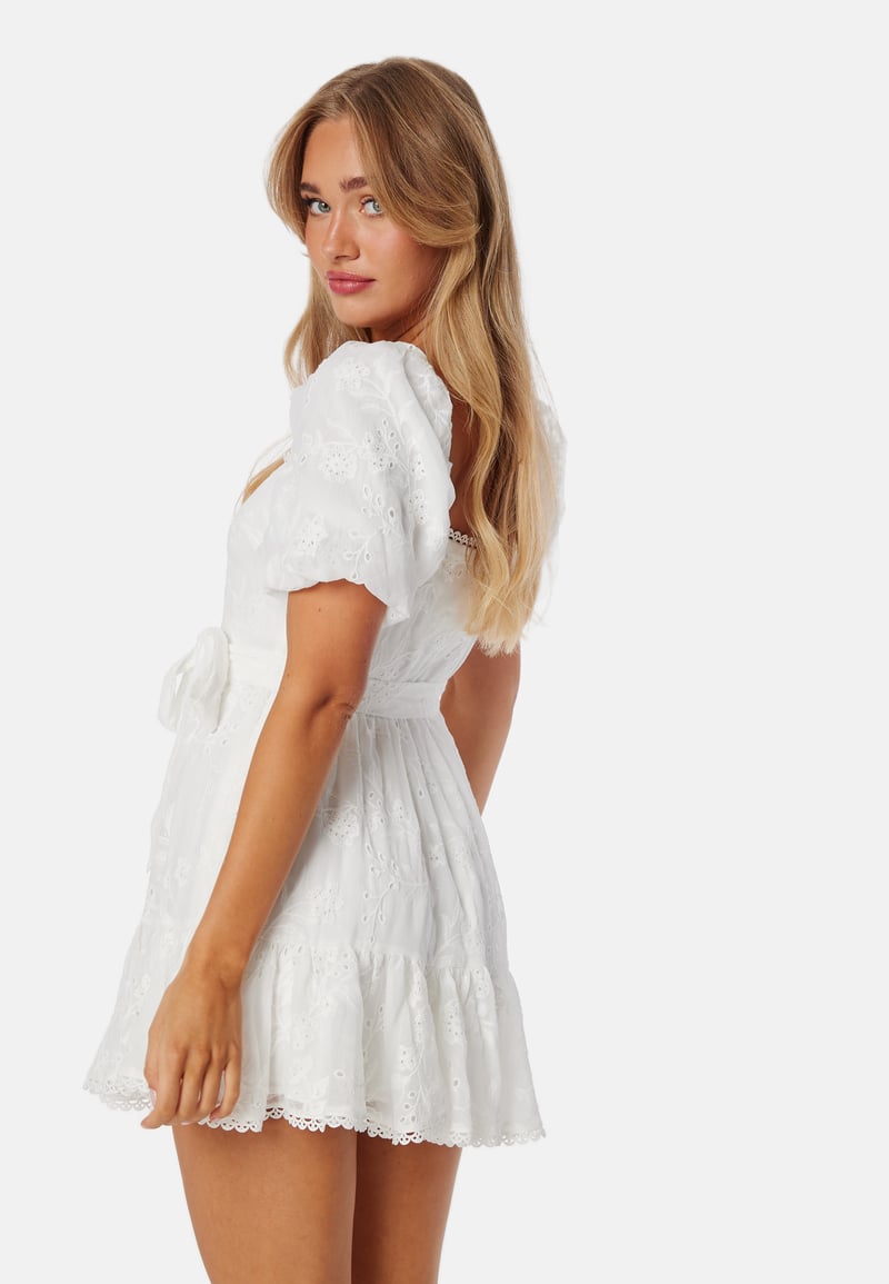 FOREVER NEW Charlize Embroidered Mini Dress