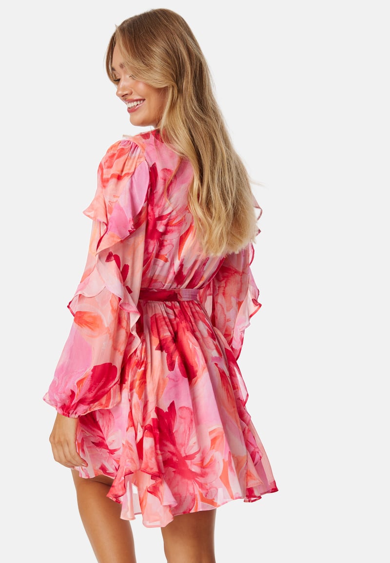 FOREVER NEW Cinzia Ruffle Mini Dress