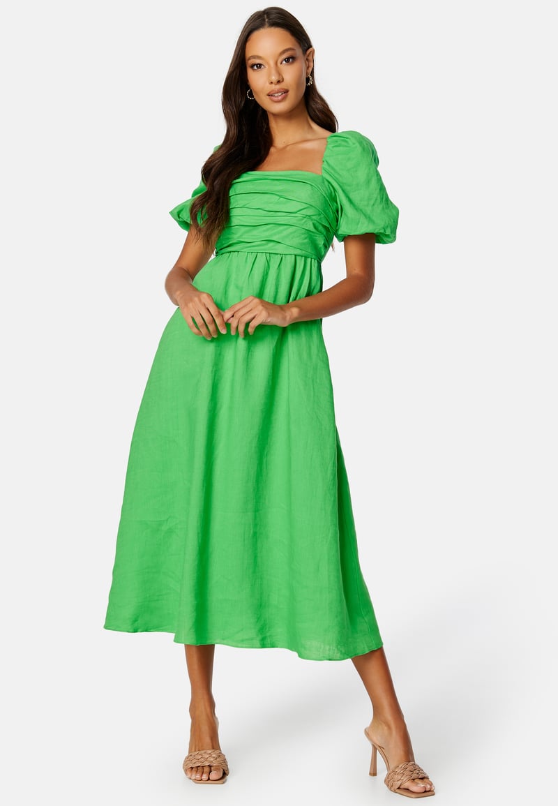 FOREVER NEW Dream Ruched Bodice Midi Dress