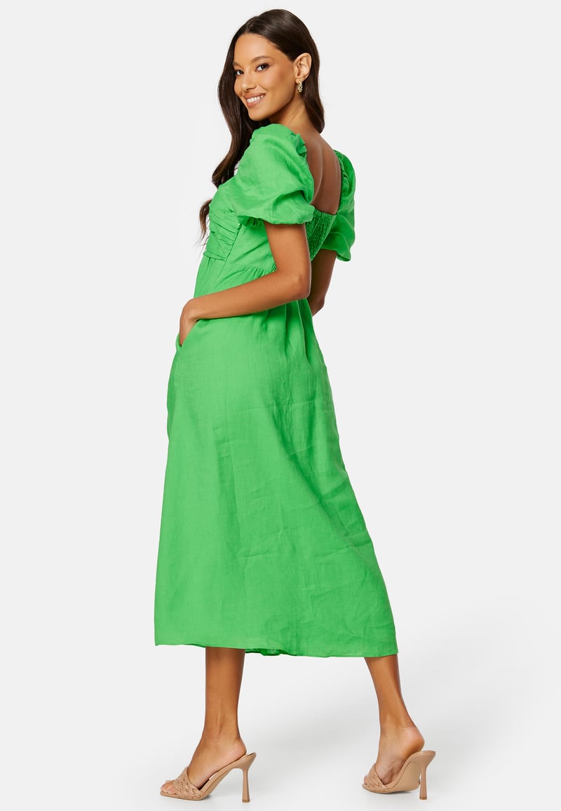 FOREVER NEW Dream Ruched Bodice Midi Dress