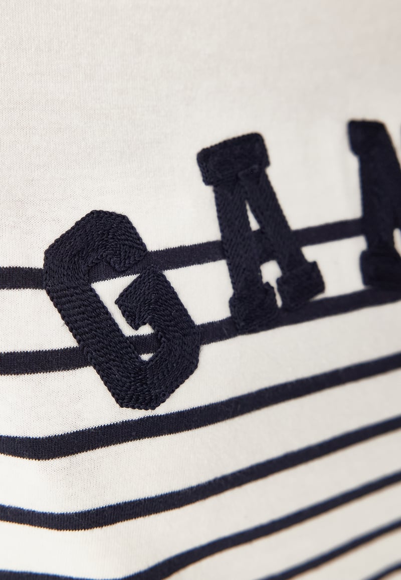 GANT Reg Breton Boat Neck T-shirt