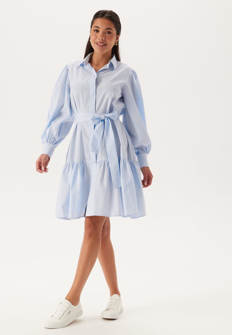 GANT Reg Classic Poplin Striped Dre