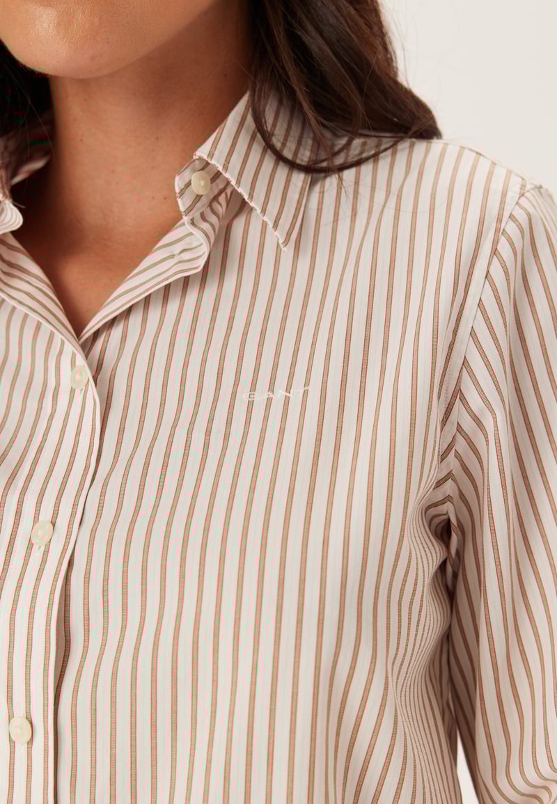 GANT Reg Classic Poplin Striped Shirt