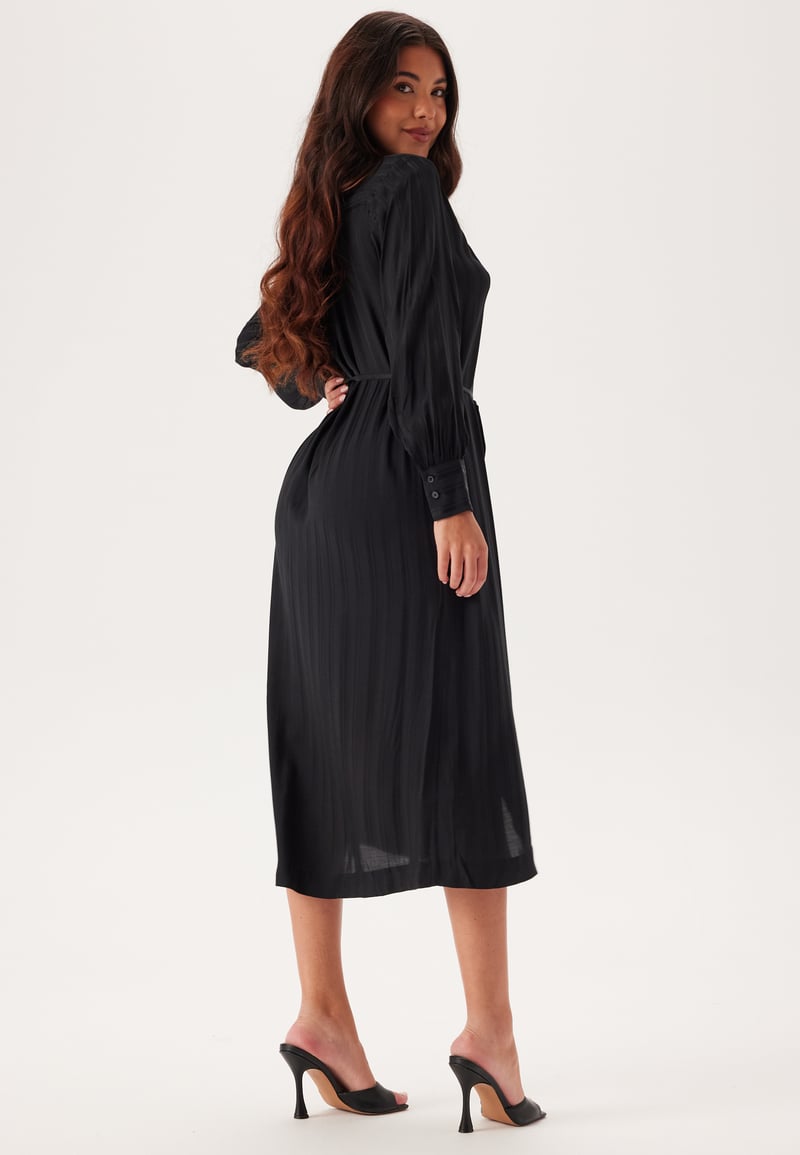GANT Relaxed Satin Stripe Shirt Dress