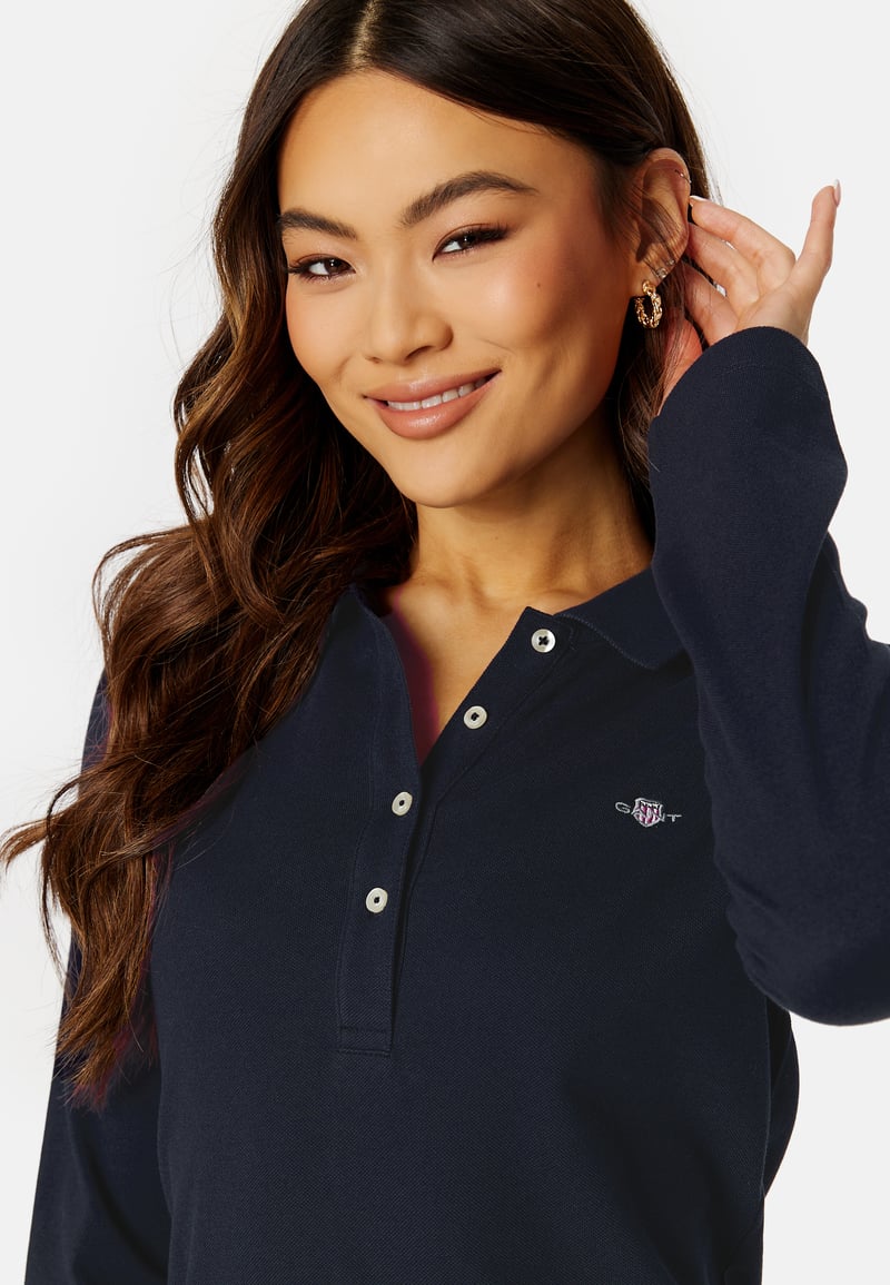 GANT Slim Shield LS Pique Dress