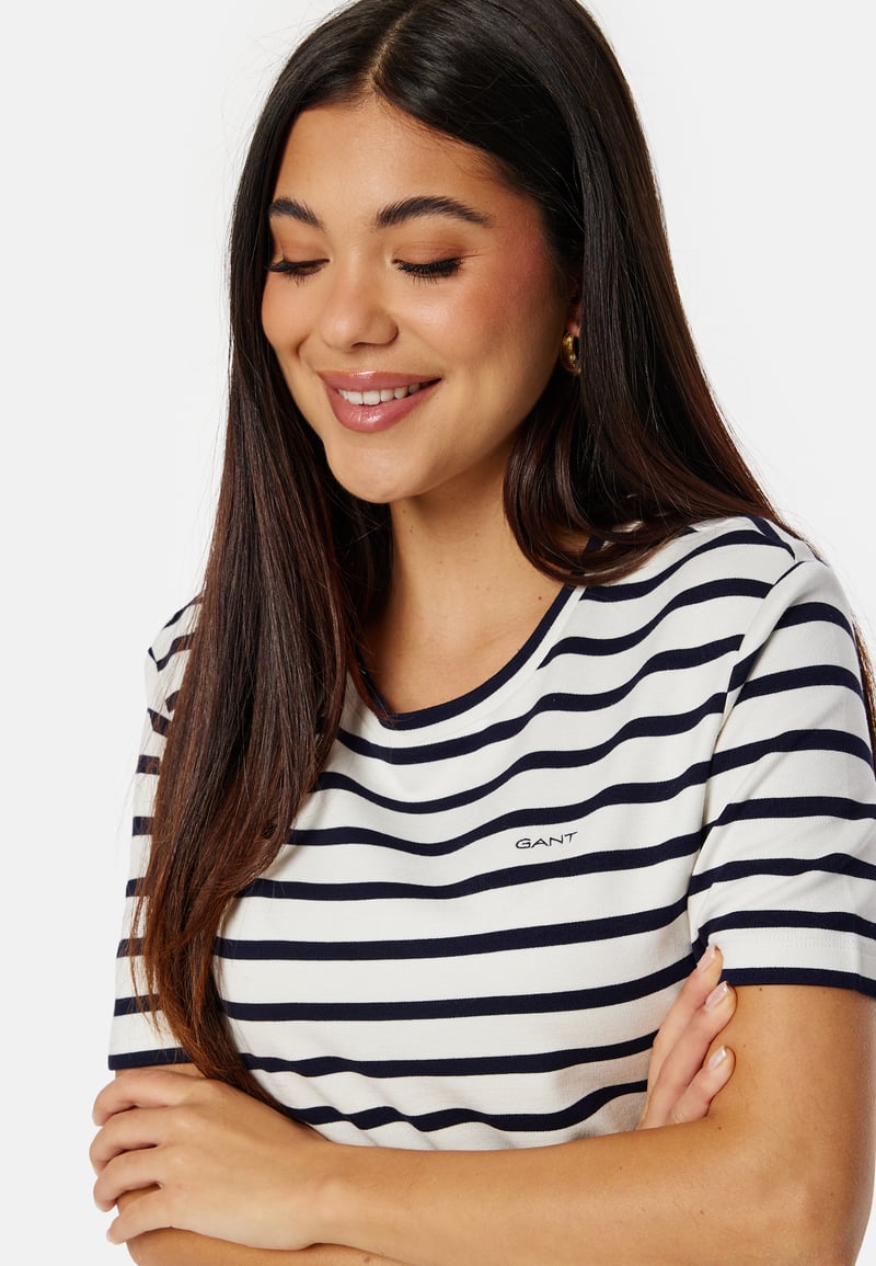GANT Striped SS T-Shirt Dress