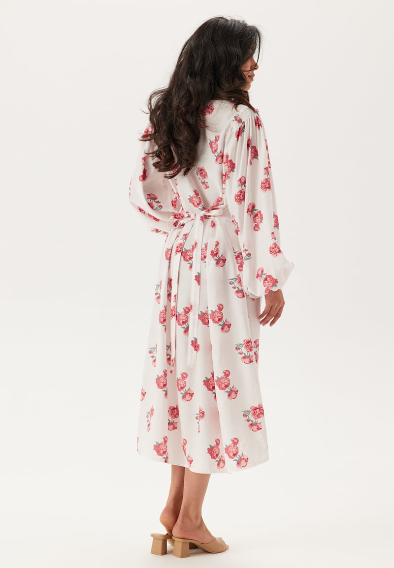 Happy Holly Balloon Sleeve Dress