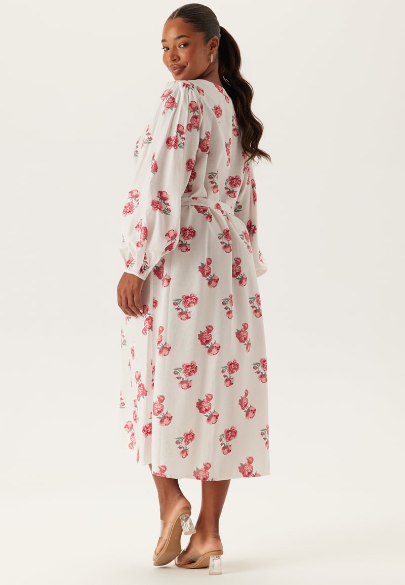 Happy Holly Balloon Sleeve Dress