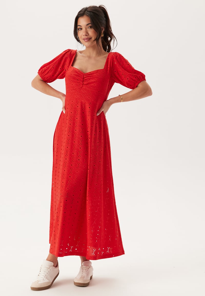 Happy Holly Broderie Anglaise Dress