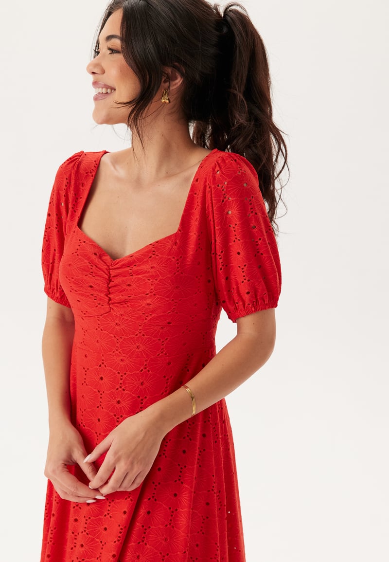 Happy Holly Broderie Anglaise Dress