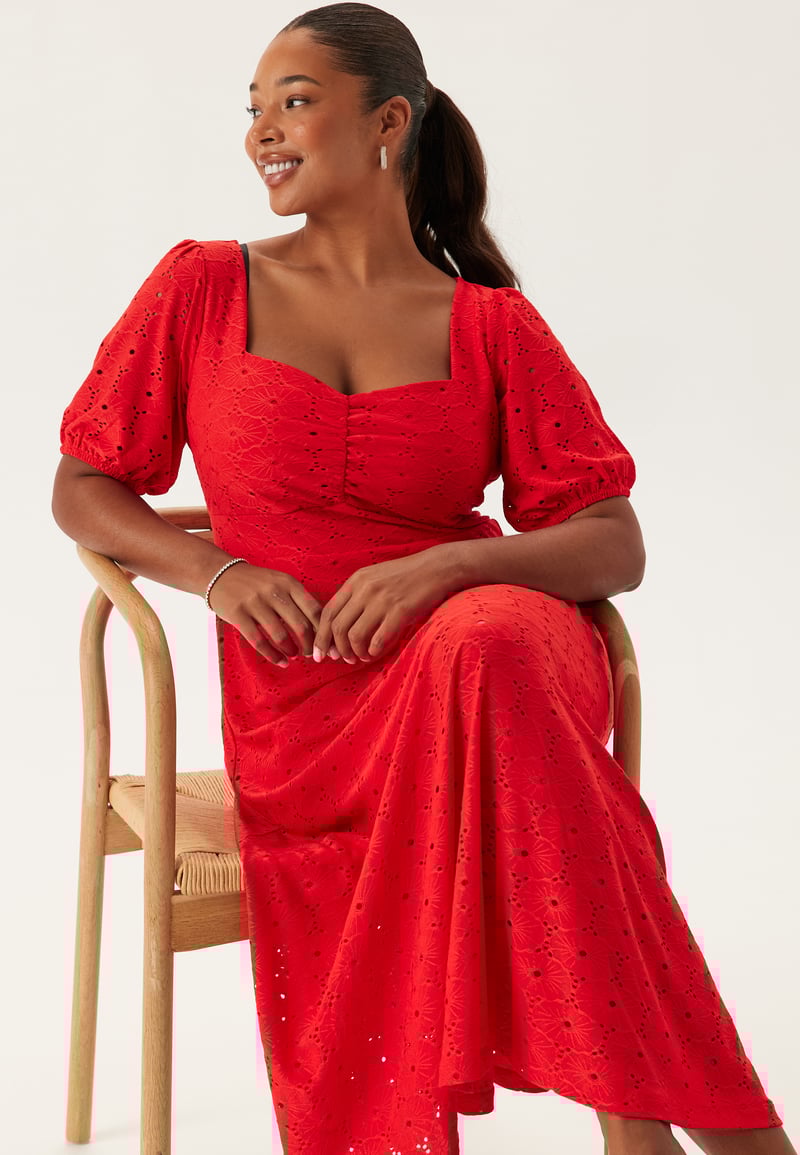 Happy Holly Broderie Anglaise Dress