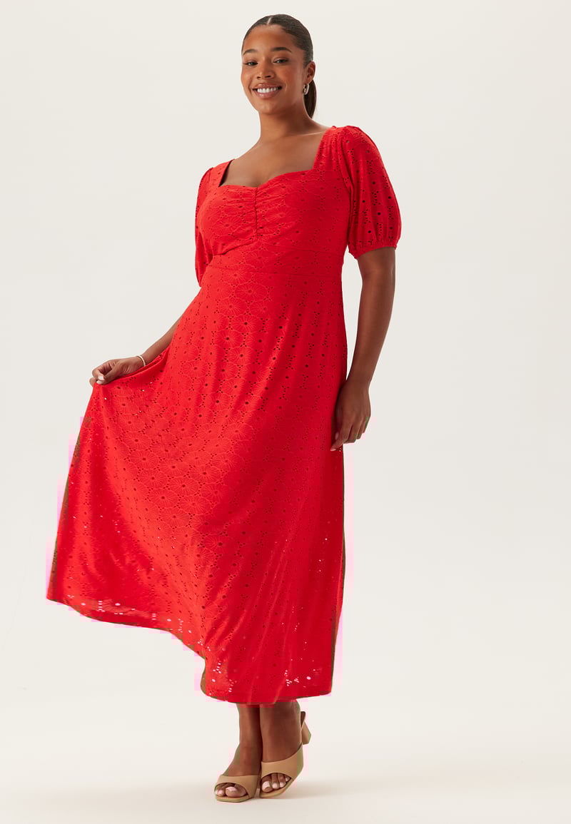 Happy Holly Broderie Anglaise Dress