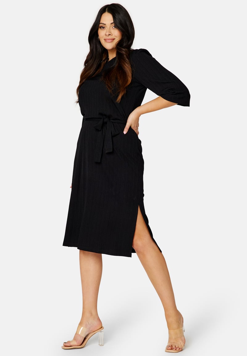 Happy Holly Caroline rib dress