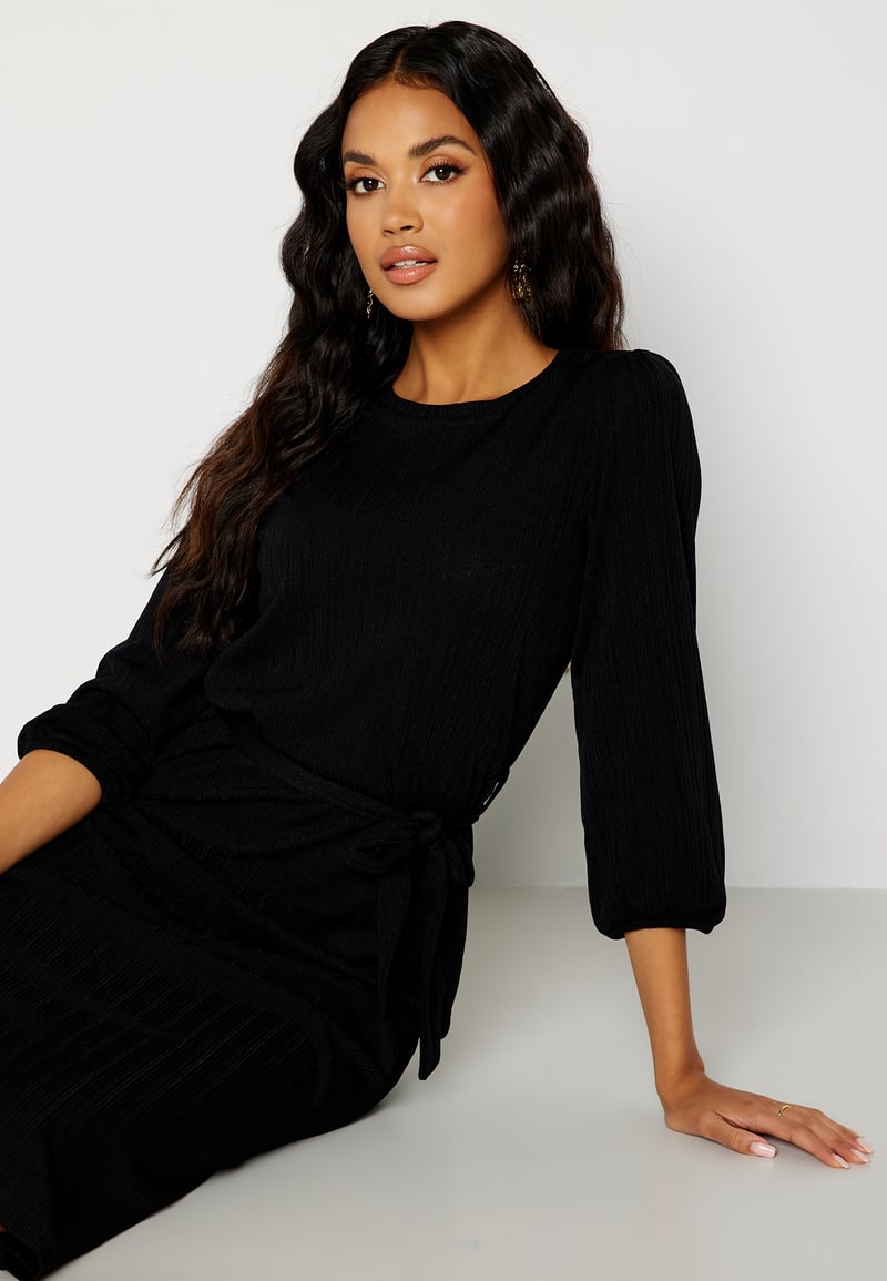 Happy Holly Caroline rib dress