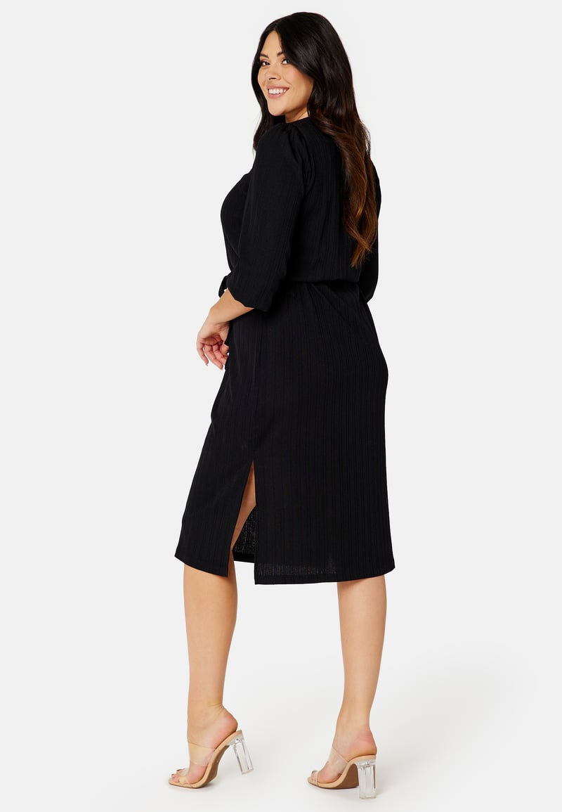 Happy Holly Caroline rib dress