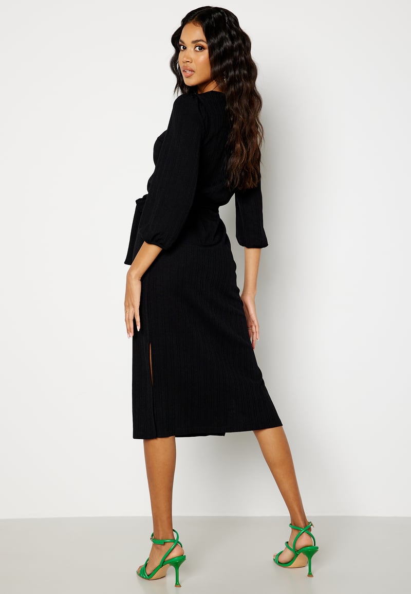 Happy Holly Caroline rib dress