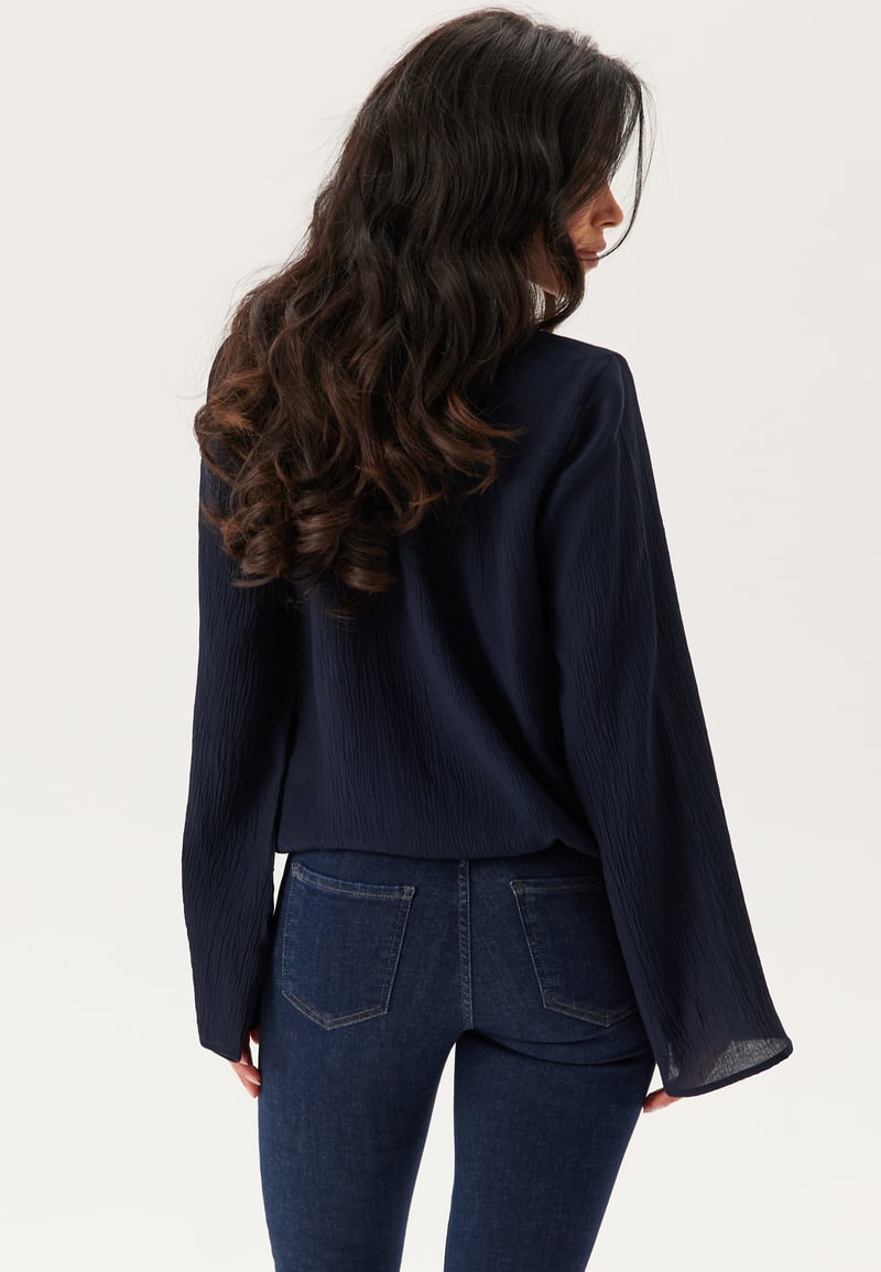 Happy Holly Crinkle Blouse
