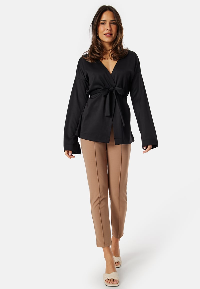 Happy Holly Dawn Jersey Blazer