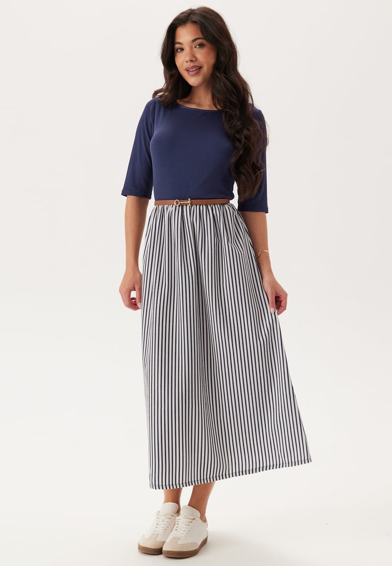 Happy Holly Fabric Mix Dress