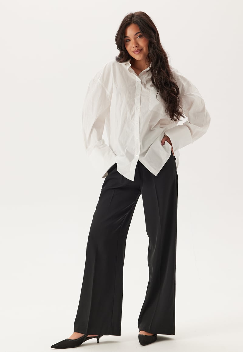 Happy Holly High Waist Wide Suit Pants