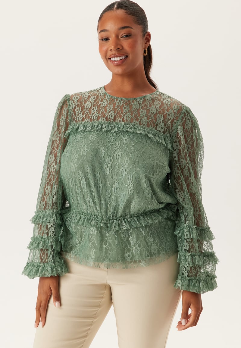 Happy Holly Lace Blouse