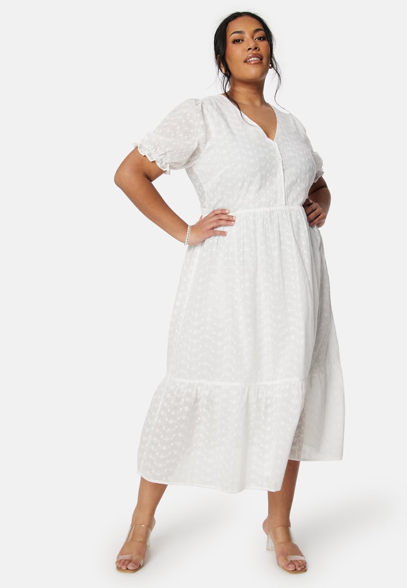 Happy Holly Broderie Anglaise Dress
