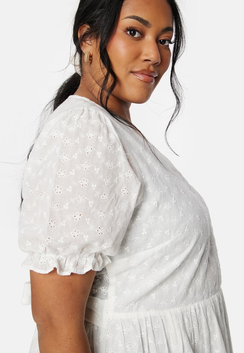 Happy Holly Broderie Anglaise Dress