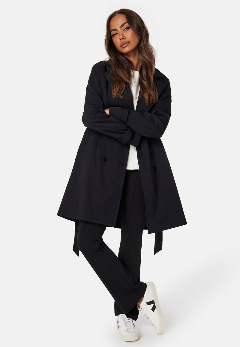 Happy Holly Double Breasted Trenchcoat