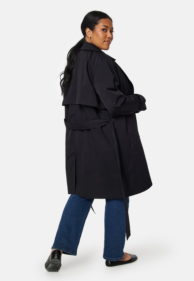 Happy Holly Double Breasted Trenchcoat