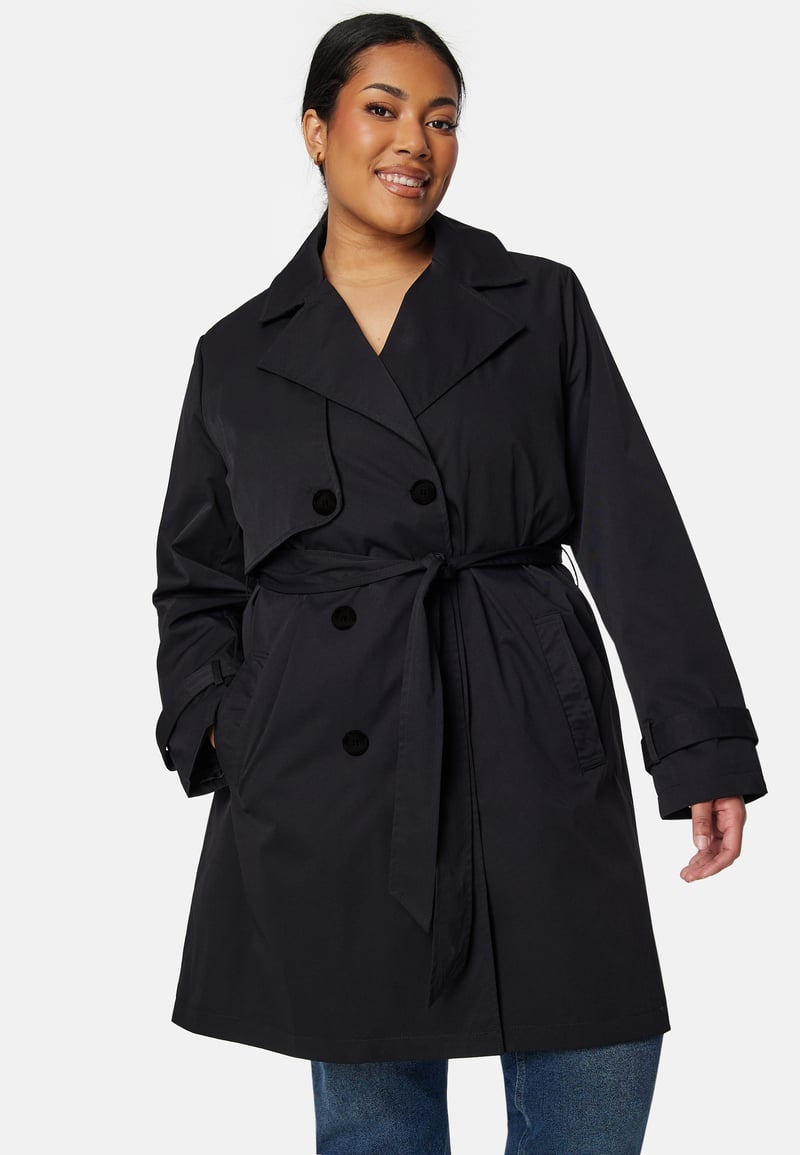 Happy Holly Double Breasted Trenchcoat