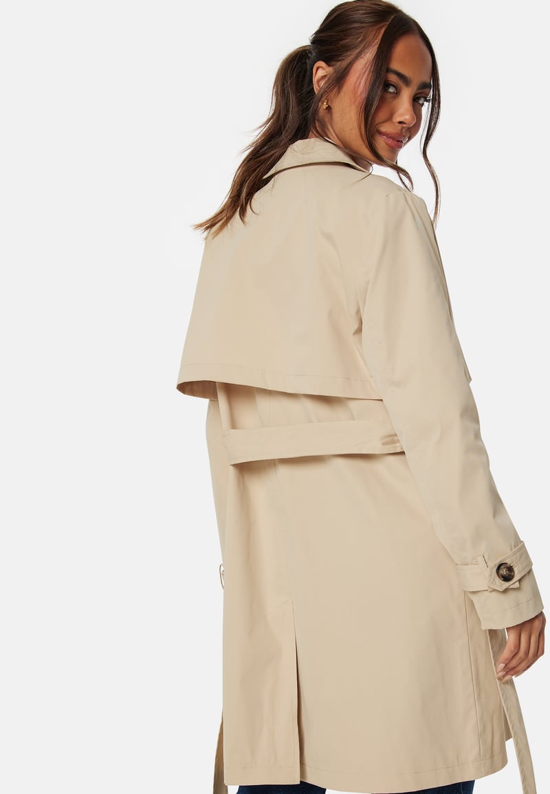Happy Holly Double Breasted Trenchcoat