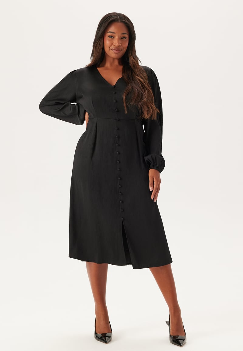 Happy Holly Gwen Satin Dress