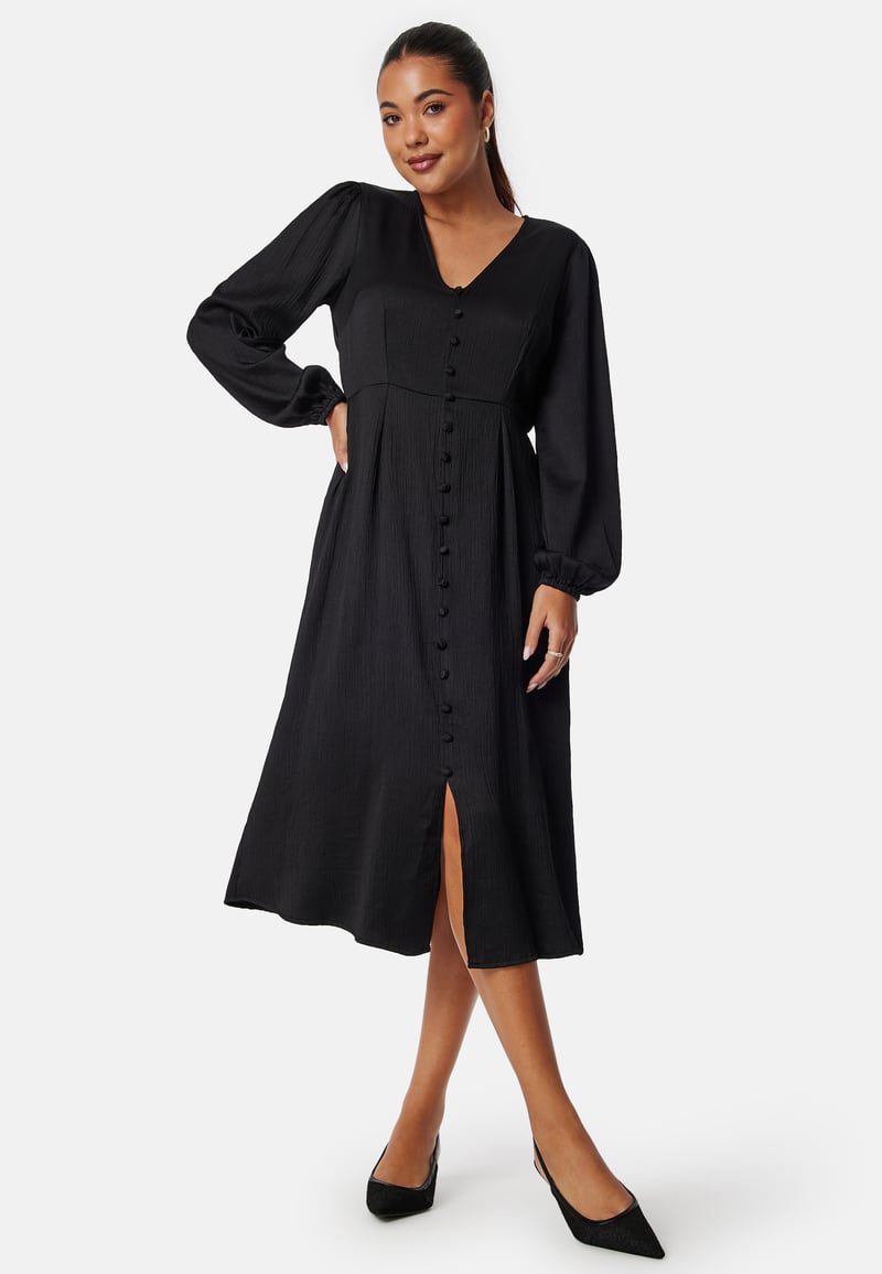 Happy Holly Gwen Satin Dress