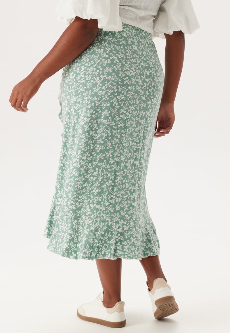 Happy Holly Frill Wrap Skirt