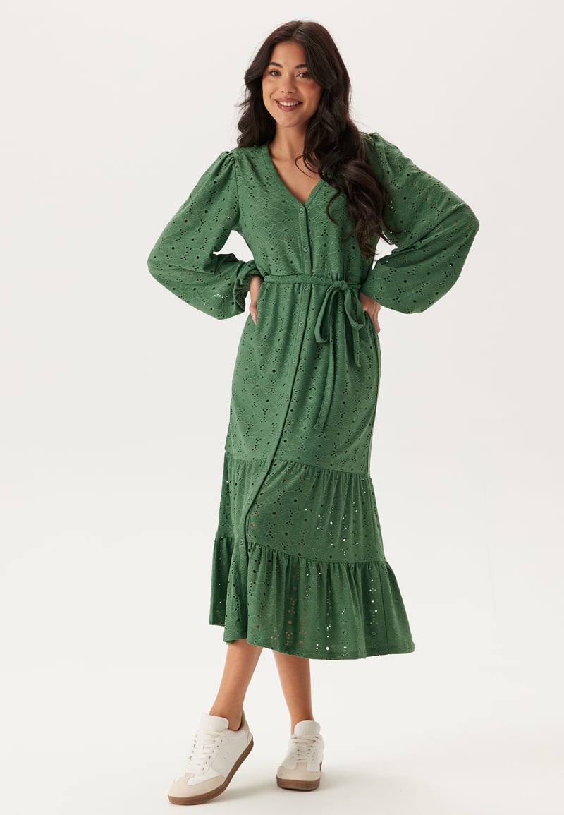 Happy Holly Soft Broderie Anglaise Dress