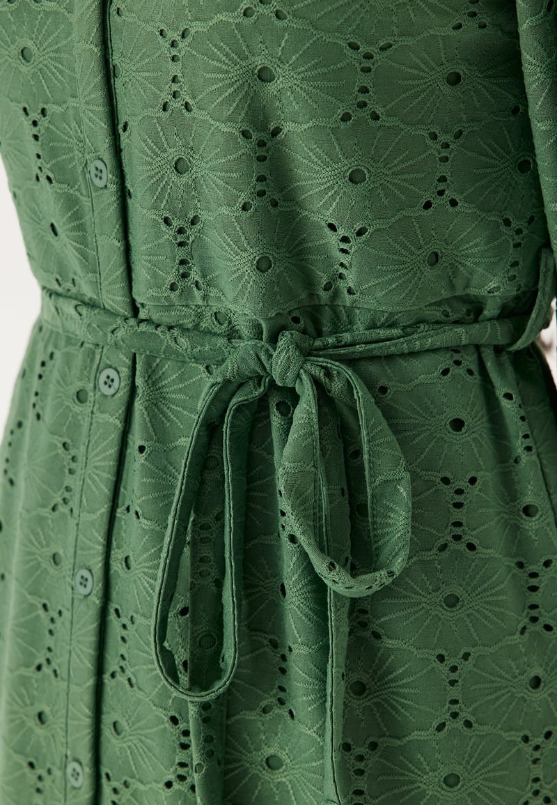 Happy Holly Soft Broderie Anglaise Dress