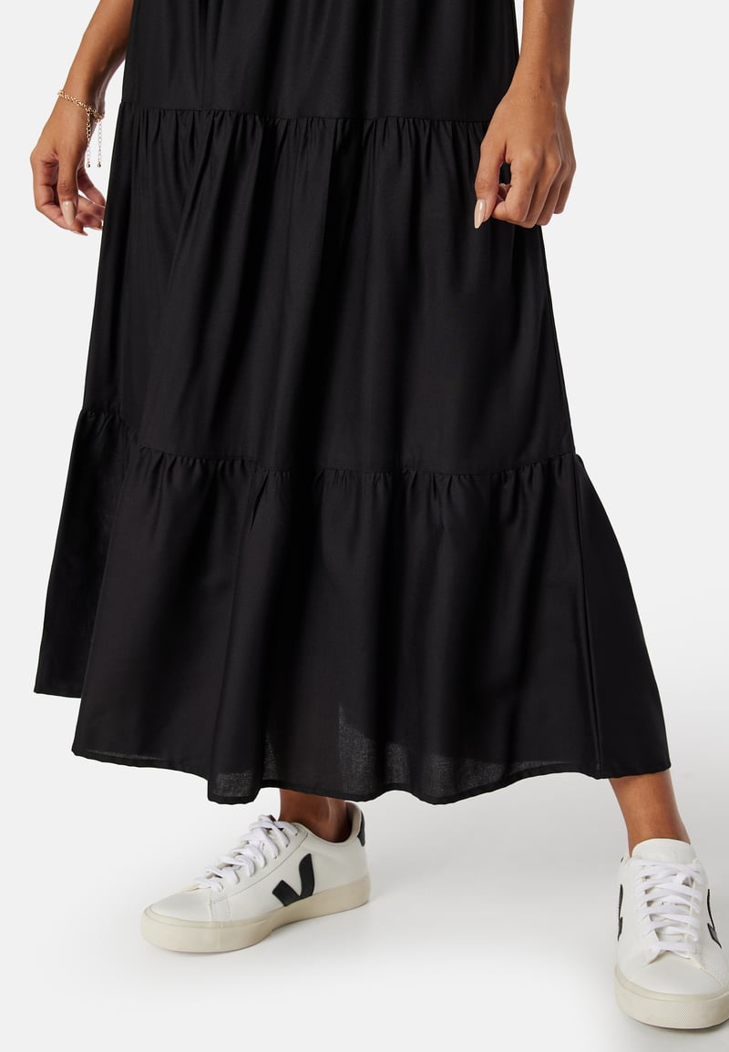 Happy Holly Butterfly Sleeve Viscose Midi Dress