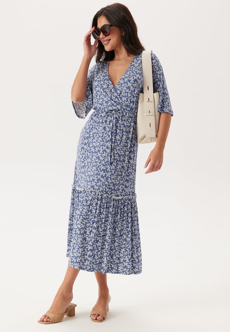 Happy Holly Wrap Dress