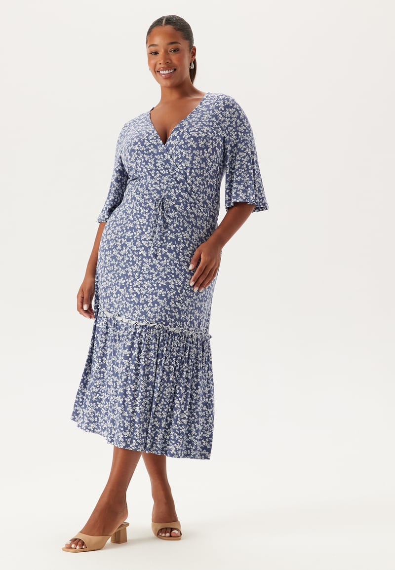 Happy Holly Wrap Dress