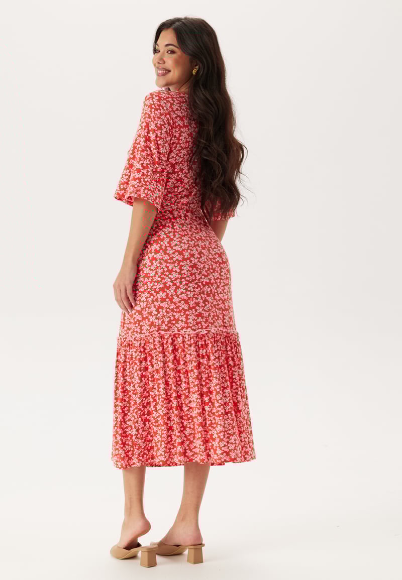 Happy Holly Wrap Dress