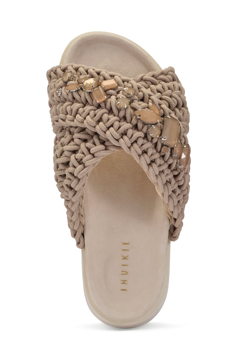 INUIKII Slipper Woven Stones