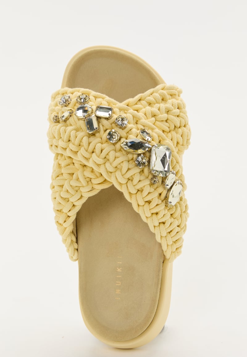 INUIKII Slipper Woven Stones