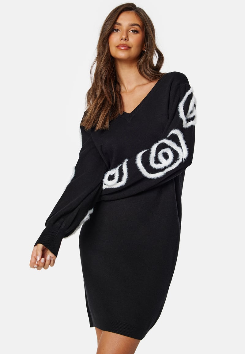 Object Collectors Item Objinda LS short knit dress