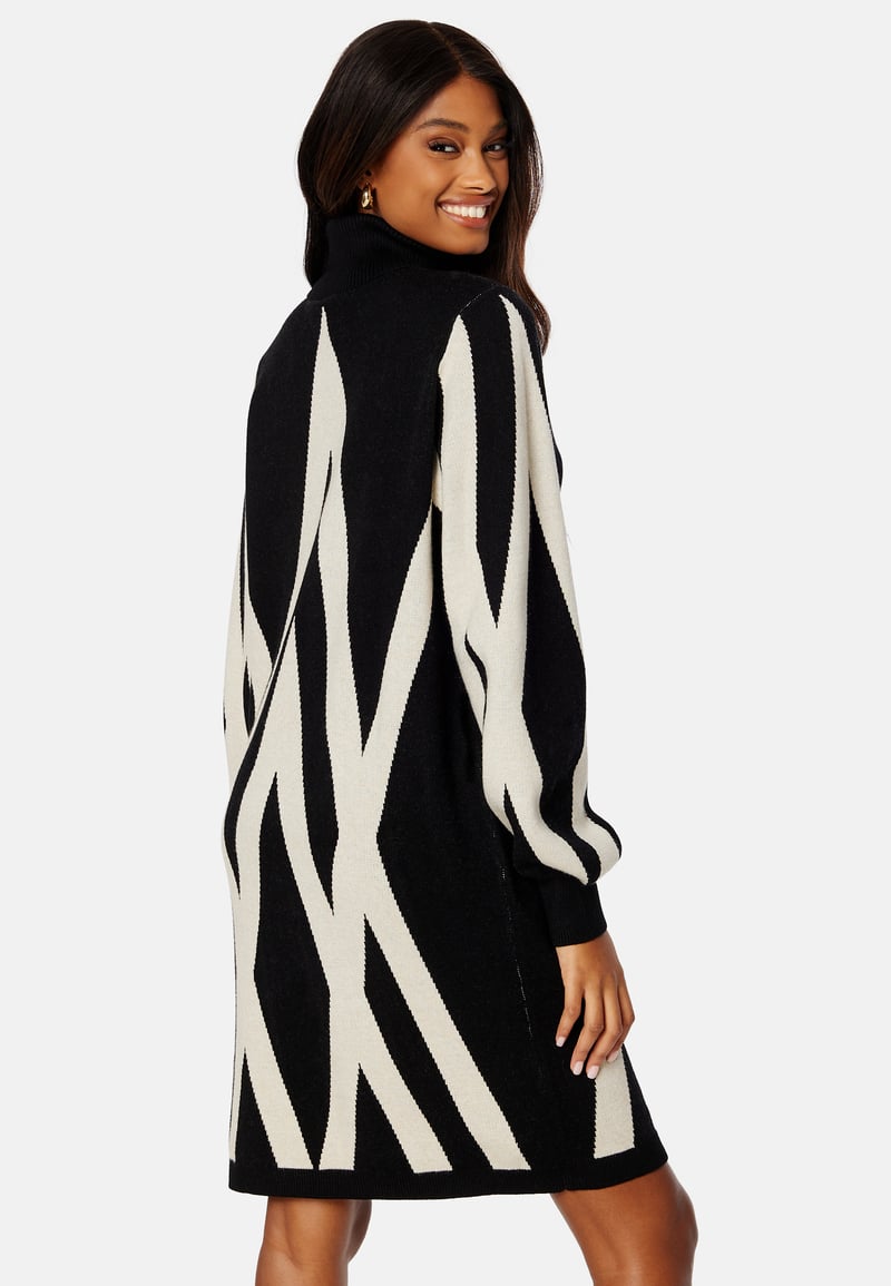 Object Collectors Item Objray L/S Knit Rollneck Dress