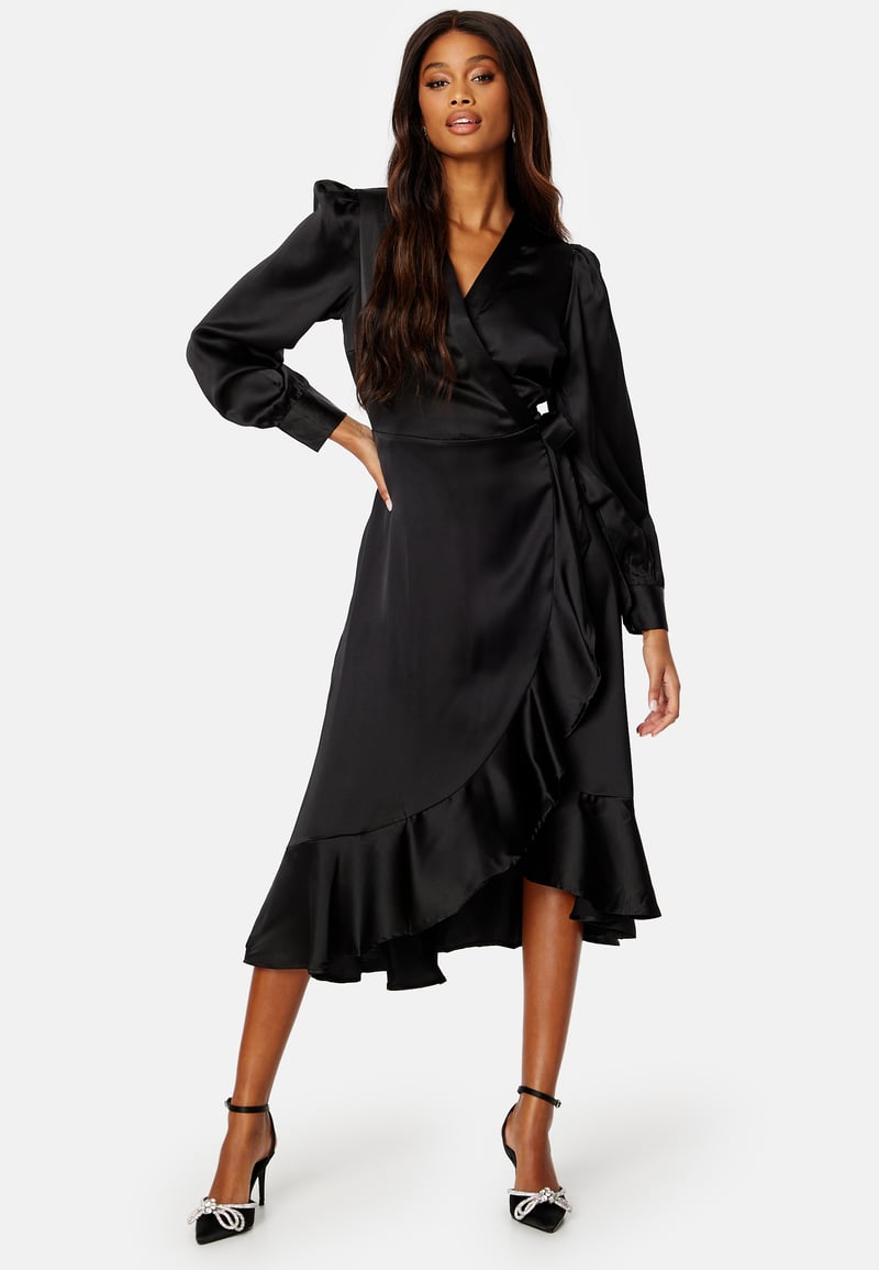 Object Collectors Item Objsateen Wrap Dress
