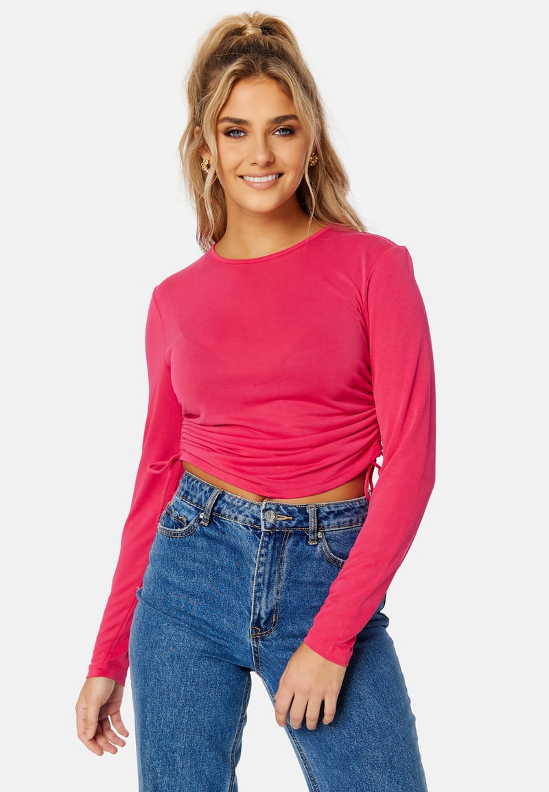 ONLY Free L/S Ruching Top