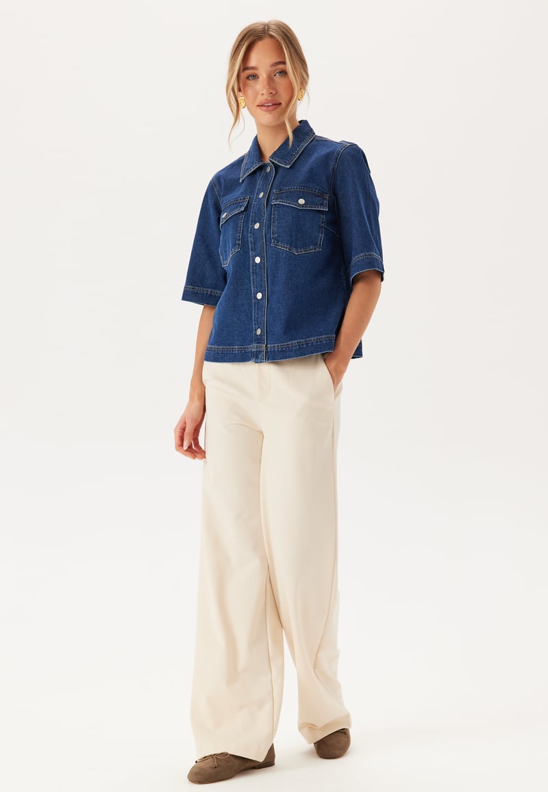 ONLY Onlbelle S/S SHIRT DNM 