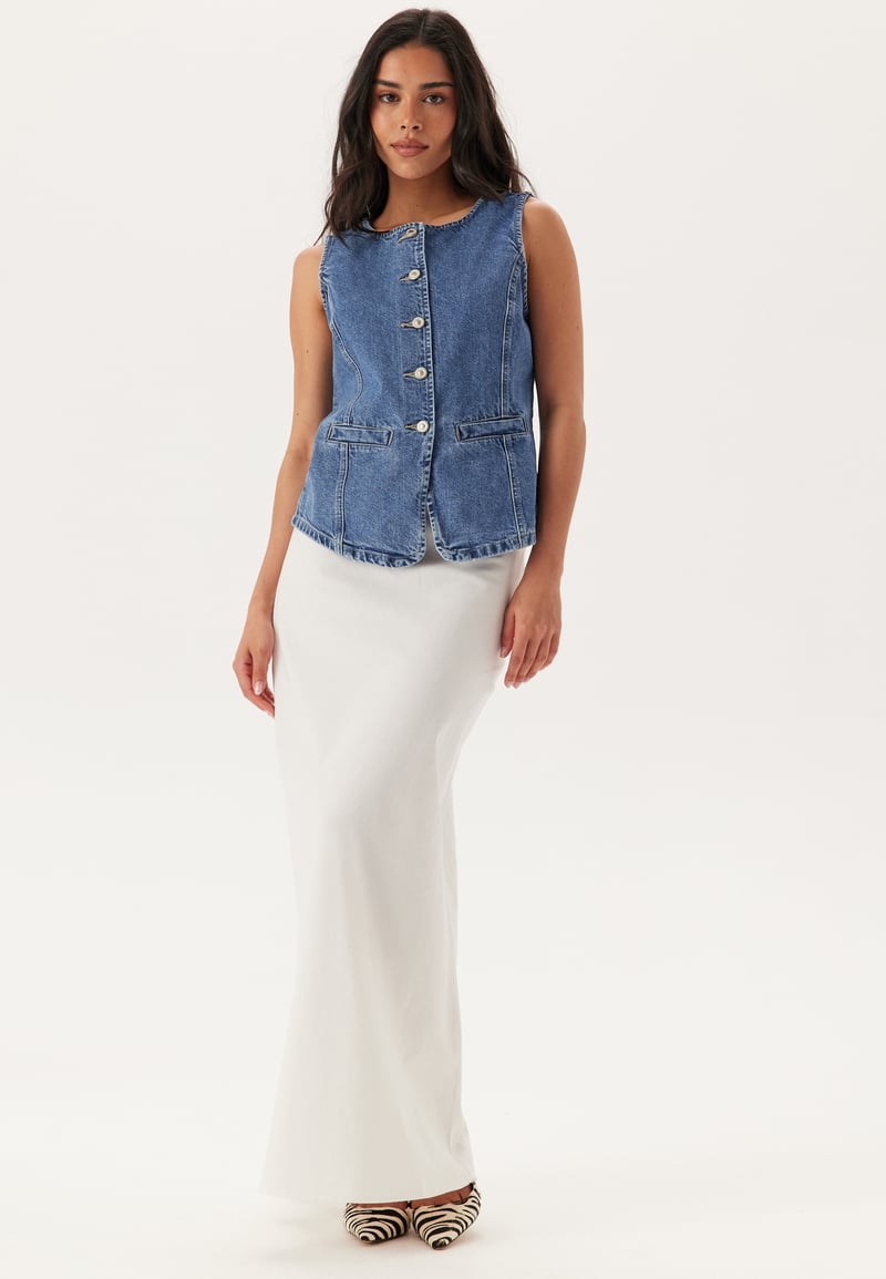 ONLY Onlgiulina S/L BUTTON VEST DNM