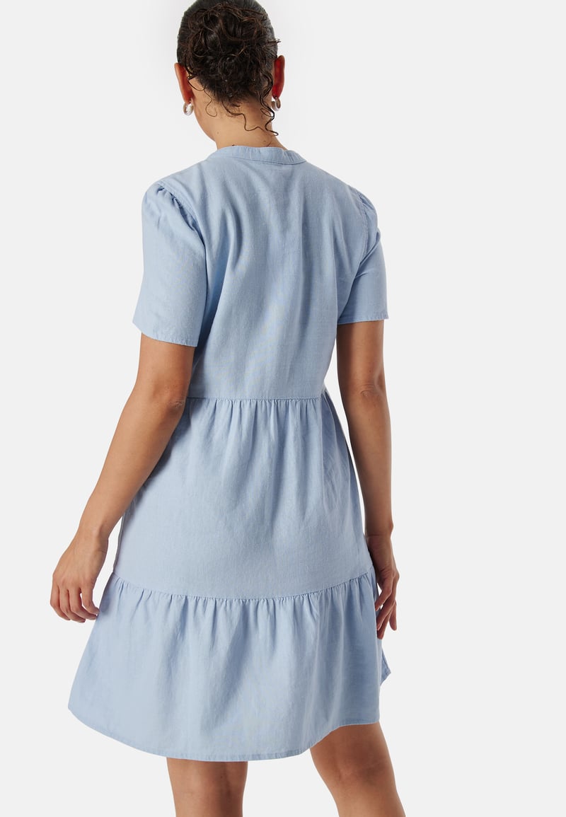 ONLY Onltiri-Caro V-Nec Lin Dress
