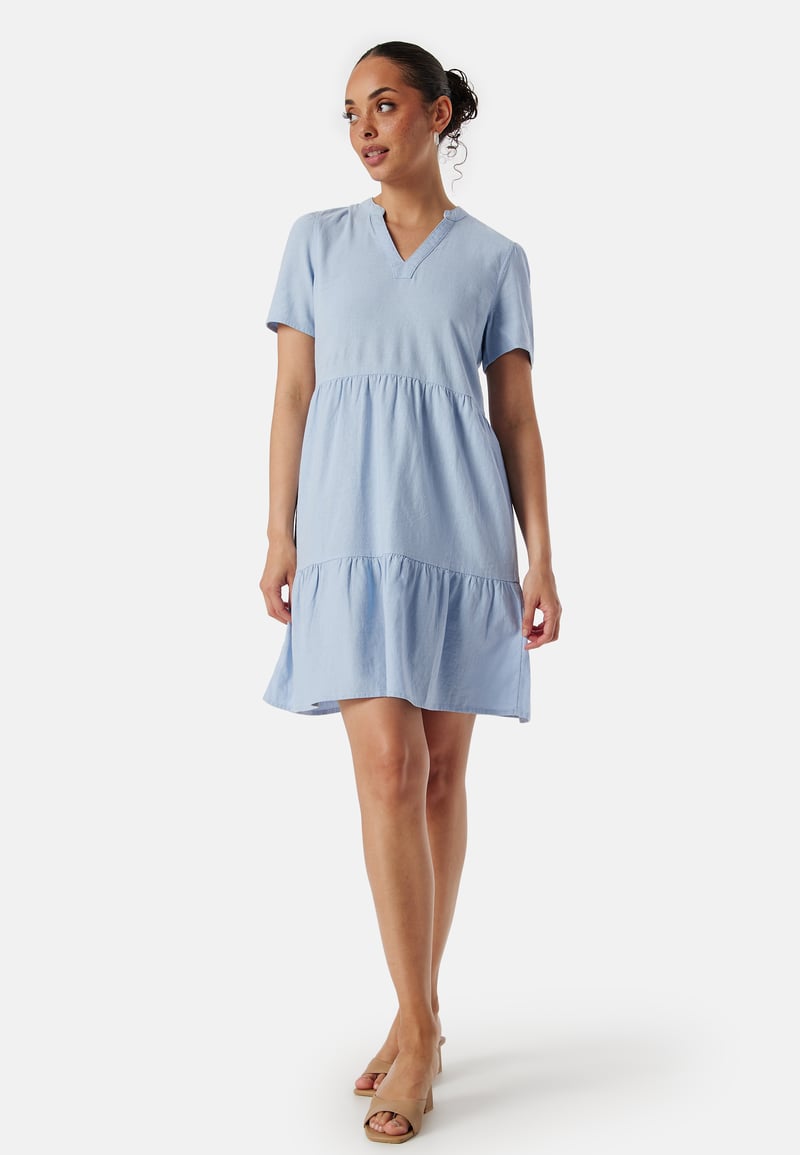 ONLY Onltiri-Caro V-Nec Lin Dress